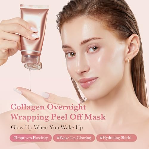 medicube Wrapping Mask Collagen — Overnight Peel-Off Facial Mask