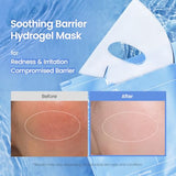 BIODANCE Hydro Cera-nol Real Deep Mask, Hydrating Overnight Hydrogel Face Mask, Moisturizing, Redness Reducing, Quick Soothing, After Sun Care, Sunburn Relief, Korean Skin Care |1.19oz(34g) x4ea