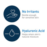 CeraVe Moisturizing Cream, Face Body Moisturizer, Normal to Dry Skin, 8 Fl Oz