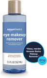 Amazon Basics Eye Makeup Remover – Oil-Free, Removes Waterproof Mascara, Fragrance-Free