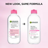 Garnier Micellar Water Hydrating Facial Cleanser & Makeup Remover – Sensitive Skin, Vegan