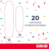 BAND-AID Brand Flexible Fabric Adhesive Bandages, Assorted Sizes, 30 Count