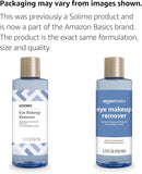 Amazon Basics Eye Makeup Remover – Oil-Free, Removes Waterproof Mascara, Fragrance-Free