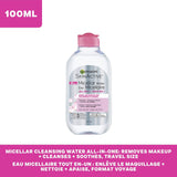 Garnier Micellar Water Hydrating Facial Cleanser & Makeup Remover – Sensitive Skin, Vegan