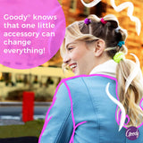 Goody Basic Head Wraps - 6 Ct, Neutral Tones, Damage-Free Soft Hold, Stretchy Head Wraps for Women & Men, Secure Grip Bandeau Headwear, All Hair Types