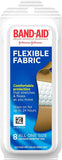 BAND-AID Brand Flexible Fabric Adhesive Bandages, Assorted Sizes, 30 Count