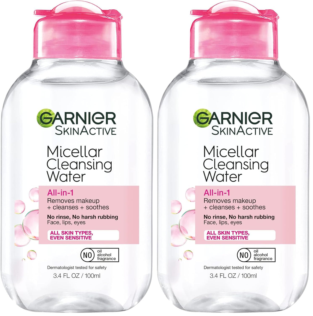 Garnier Micellar Water Hydrating Facial Cleanser & Makeup Remover – Sensitive Skin, Vegan