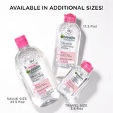 Garnier Micellar Water Hydrating Facial Cleanser & Makeup Remover – Sensitive Skin, Vegan