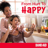 BAND-AID Brand Flexible Fabric Adhesive Bandages, Assorted Sizes, 30 Count