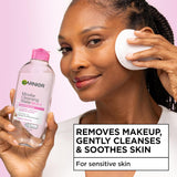 Garnier Micellar Water Hydrating Facial Cleanser & Makeup Remover – Sensitive Skin, Vegan