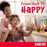 BAND-AID Brand Flexible Fabric Adhesive Bandages, Assorted Sizes, 30 Count