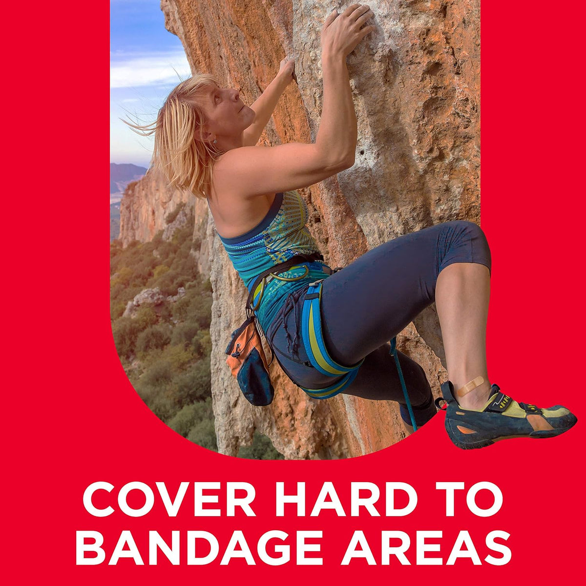 BAND-AID Brand Flexible Fabric Adhesive Bandages, Assorted Sizes, 30 Count